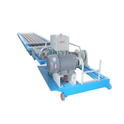 Hollow core slab machine for precast concrete